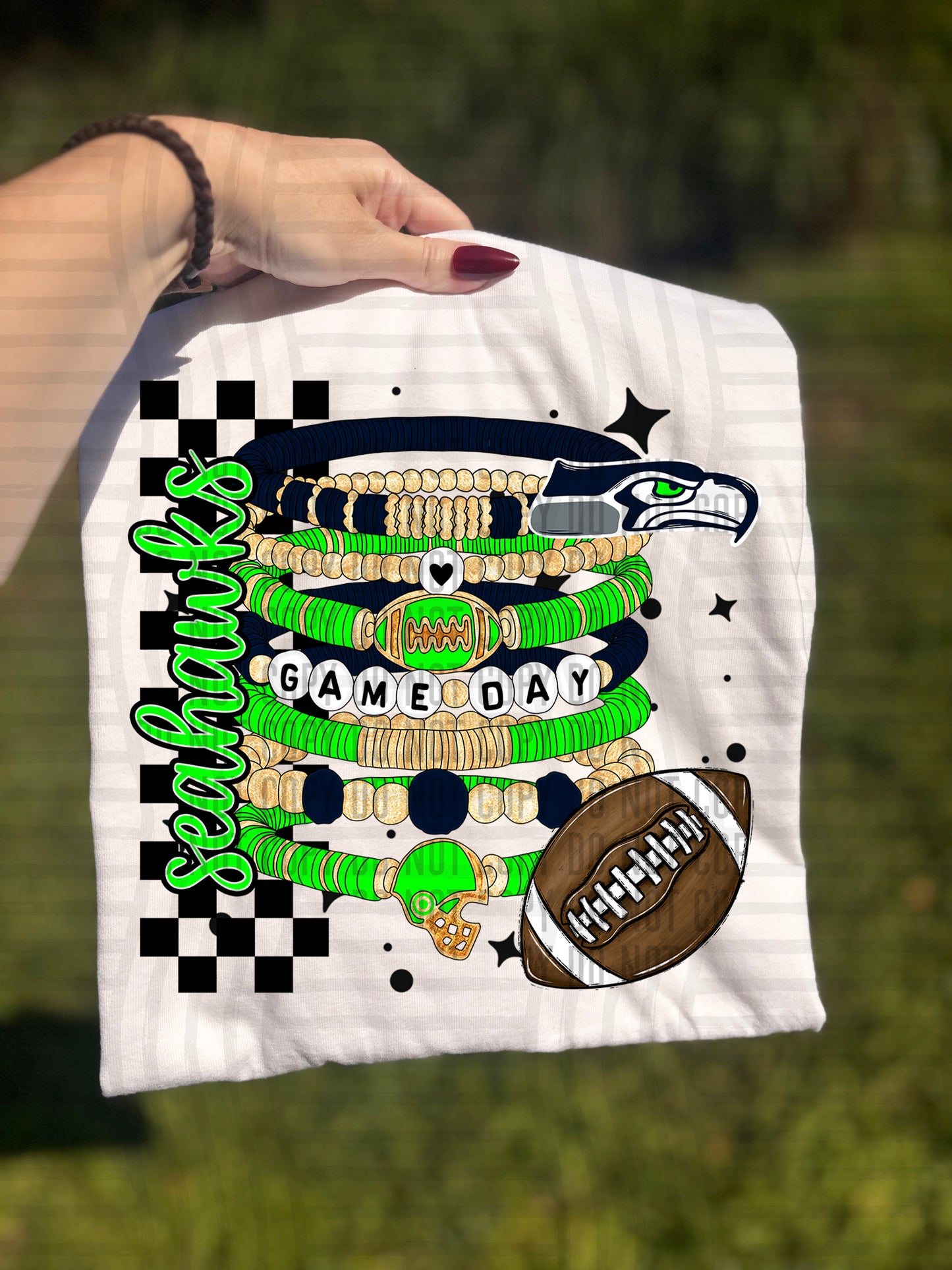 Pro Football Team Stacked Bracelets (Choose Yours) 00922