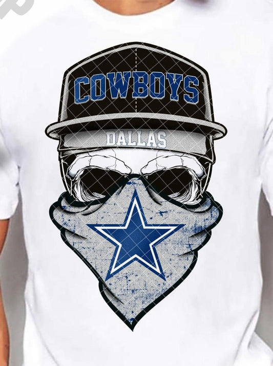 Dallas Cowboys Skull Bandana 03525