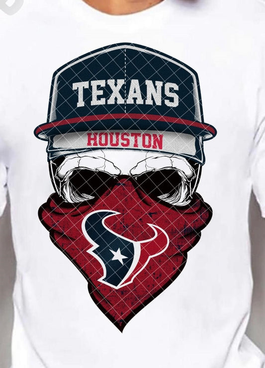 Houston Texans Skull Bandana 03526