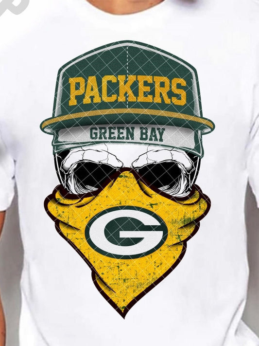 Green Bay Packers Skull Bandana 03533