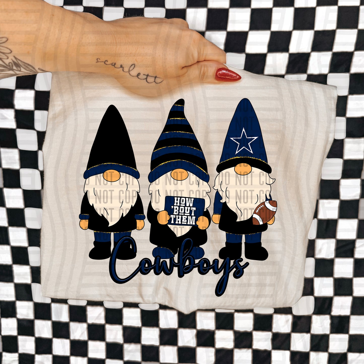 Pro Football Teams Christmas Gnomes (Choose Yours) 00117