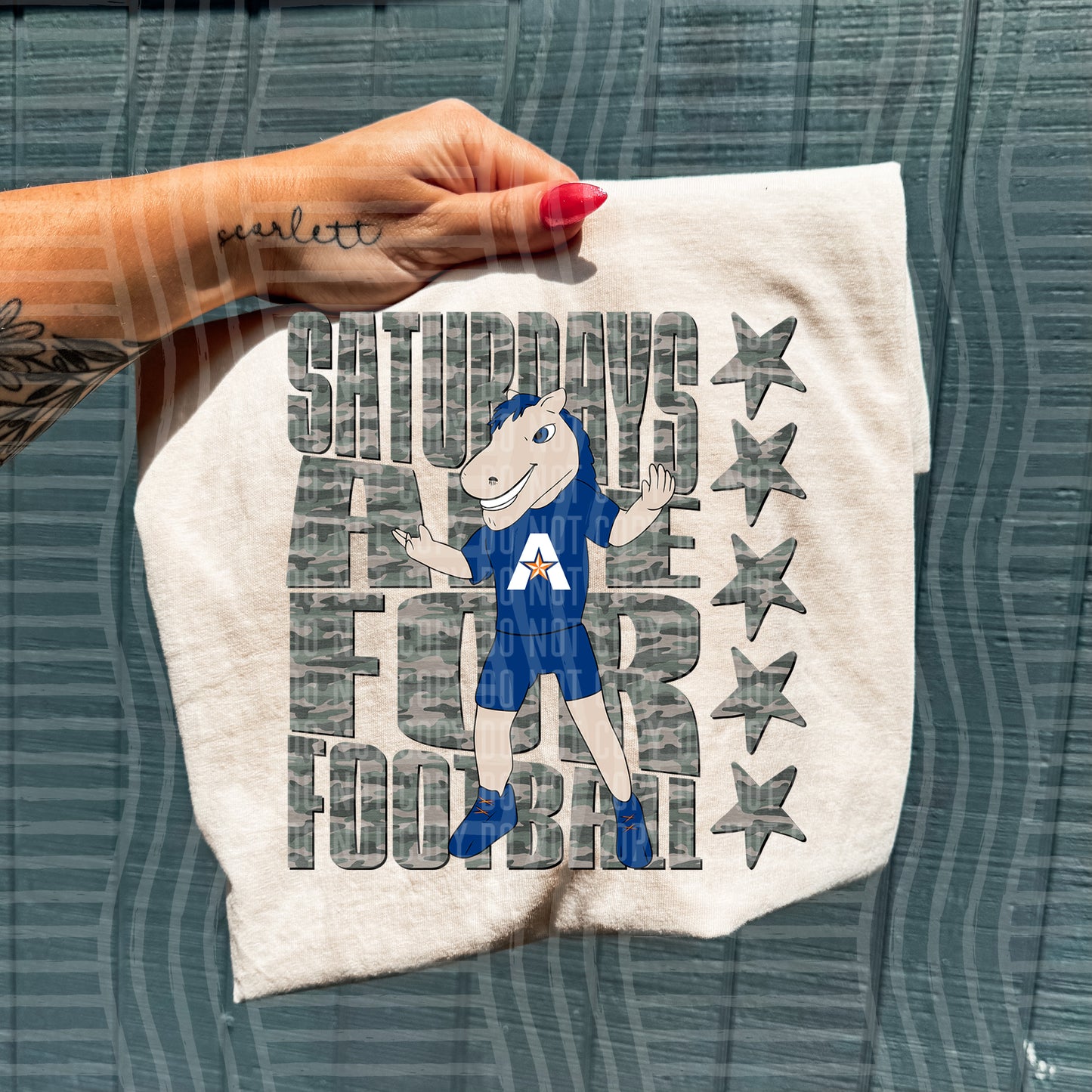 Camo Saturdays Are for College Football Teams (Choose Yours) 00611