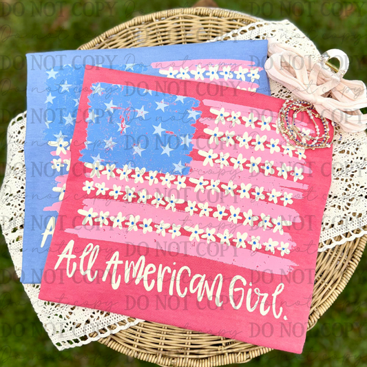 All American Girl Flag 07920