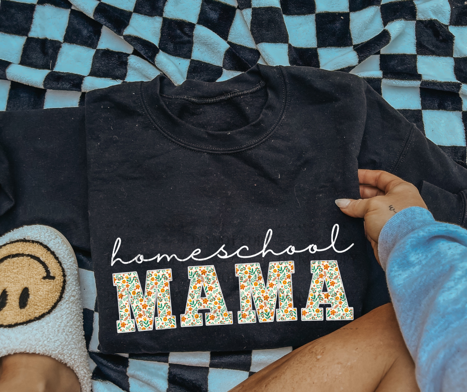 Homeschool Mama Floral 00879