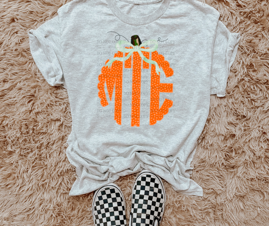 Custom Pumpkin Monogram 00984