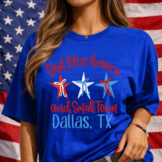 Coquette God Bless America and Small Town Custom 08058