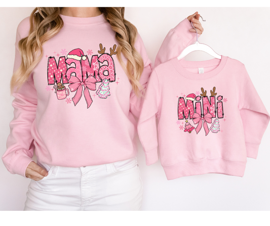 Pink Christmas Mama Mini Coquette 04592