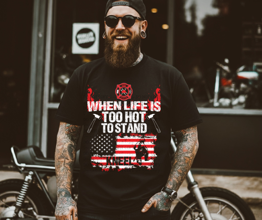 When Life Is Too Hot To Stand Kneel 07851