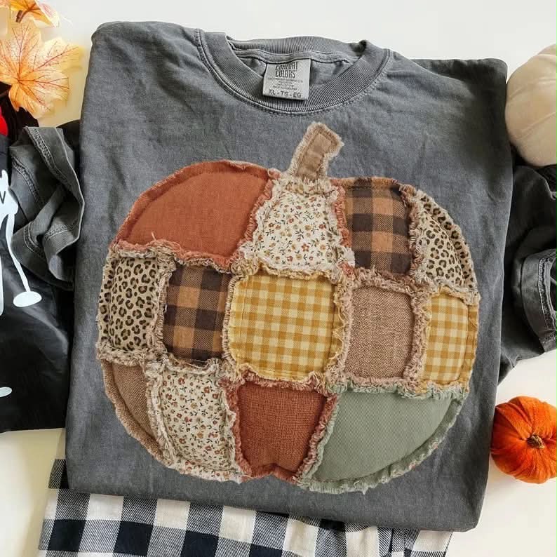 Patchwork Pumpkin 09447