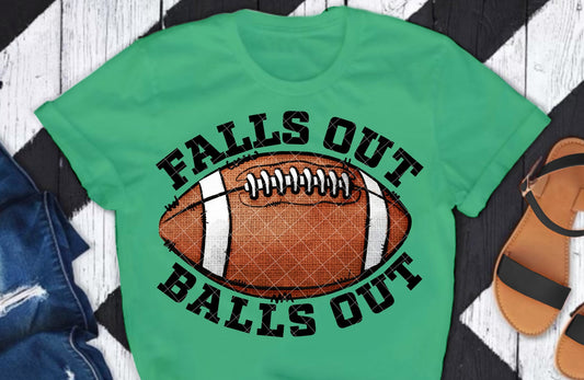 Falls Out Balls Out DTF Transfer 05721