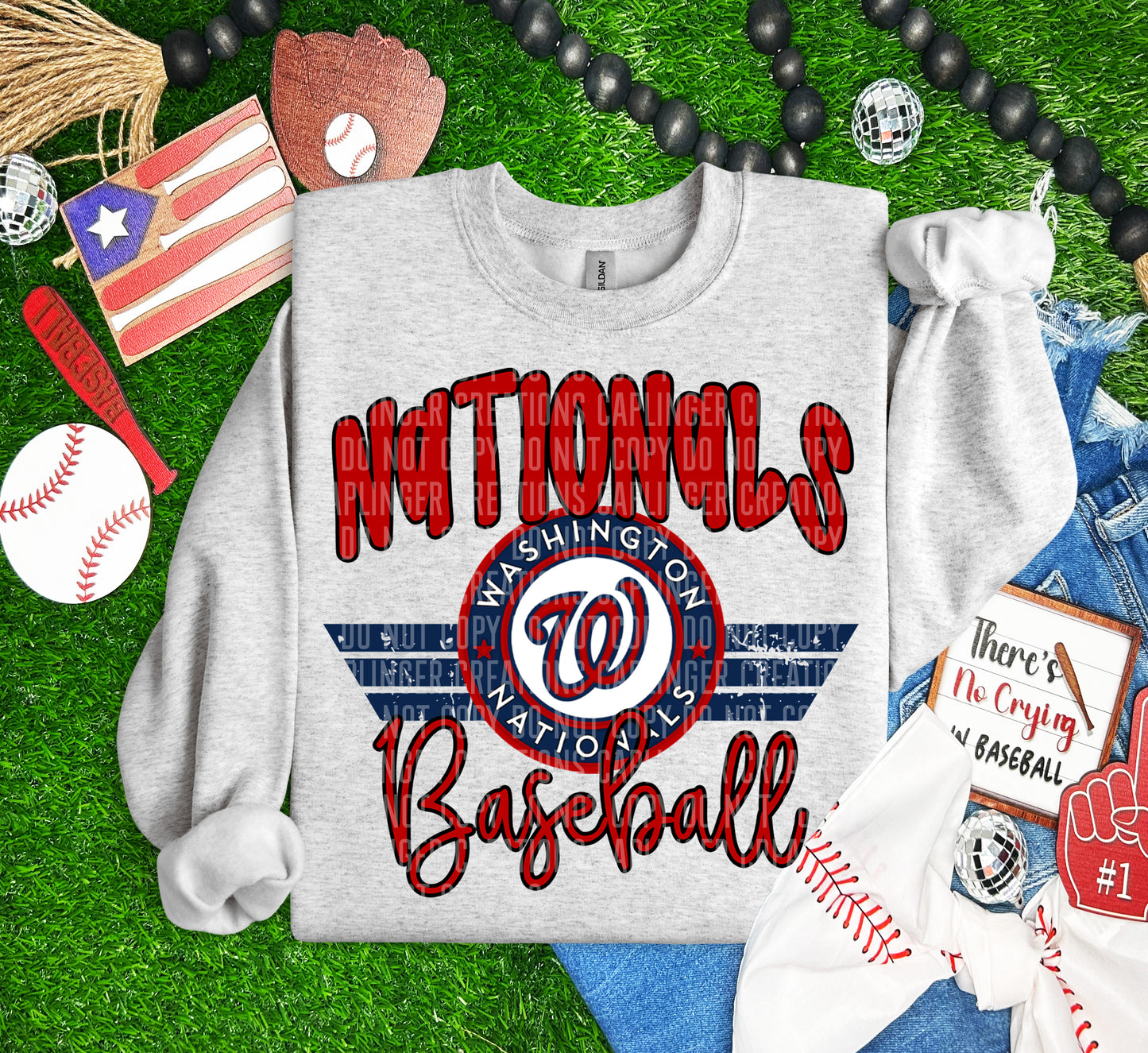 Girly Pro Baseball Teams (Choose Yours) 07746