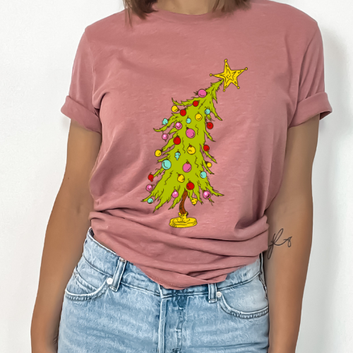 Christmas Tree DTF Transfer 05854