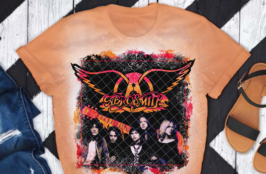Aerosmith Orange DTF Transfer 05651