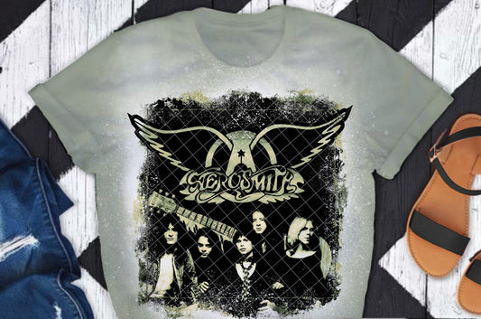 Aerosmith Green DTF Transfer 05650