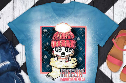 Freezin' Season Pink DTF Transfer 05647