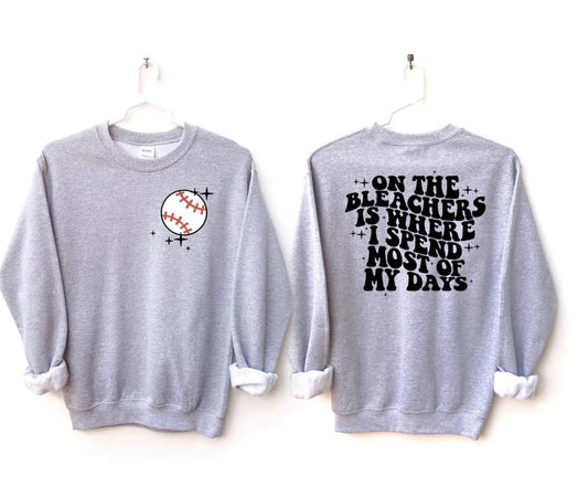 On the Bleachers Baseball DTF Transfer 05568