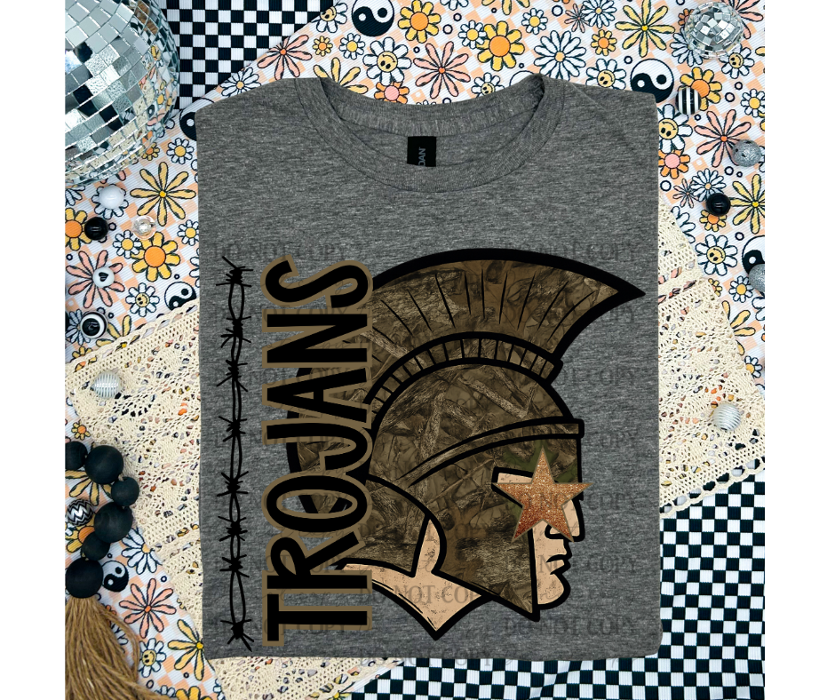 Camo Mascots (Choose Yours) 06882