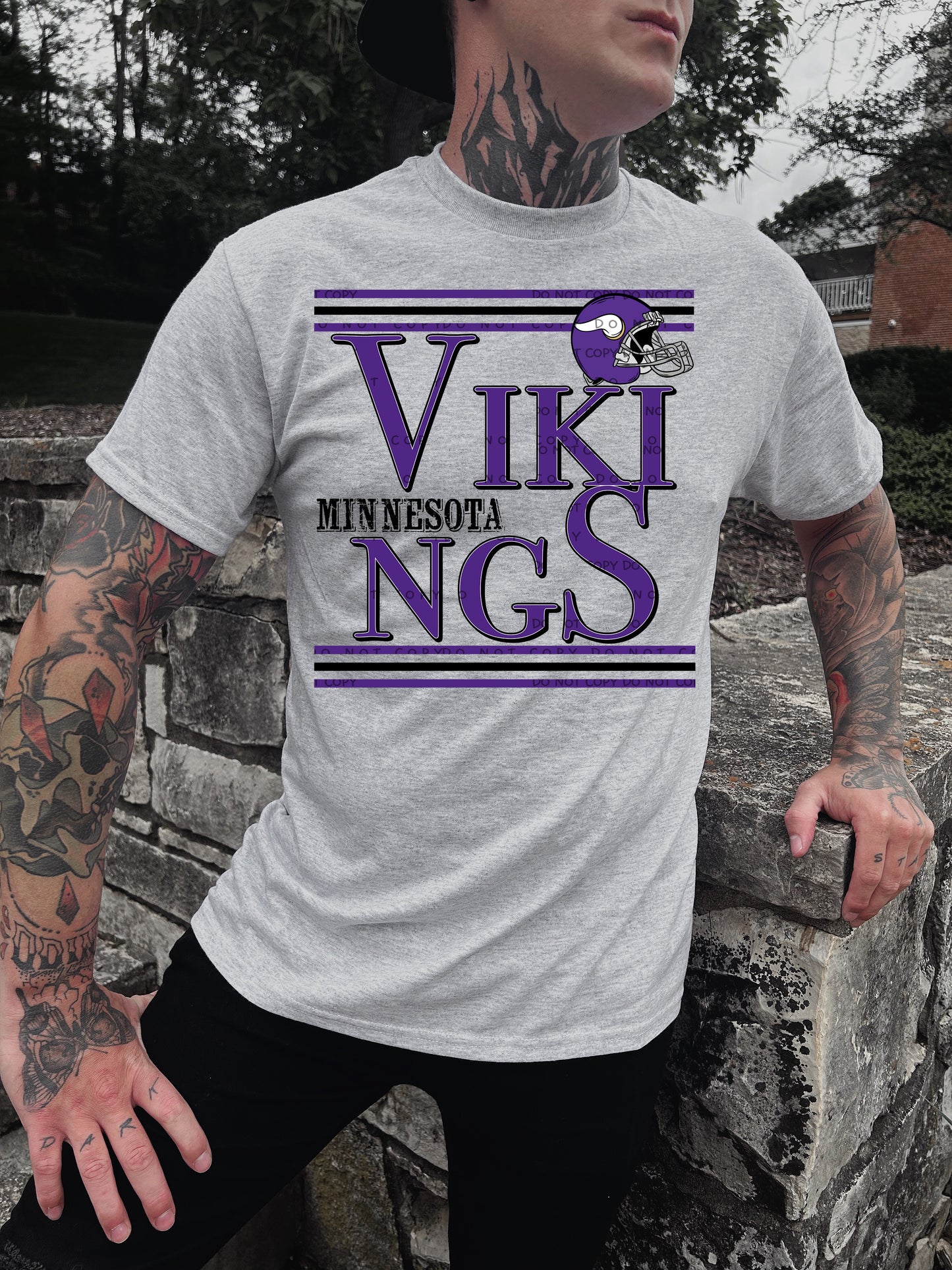 Pro Football Teams Simple Stripes (Choose Yours) 00261