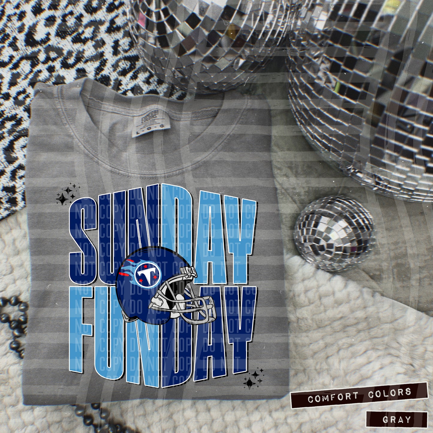 Pro Football Team Sunday Funday (Choose Yours) 00852