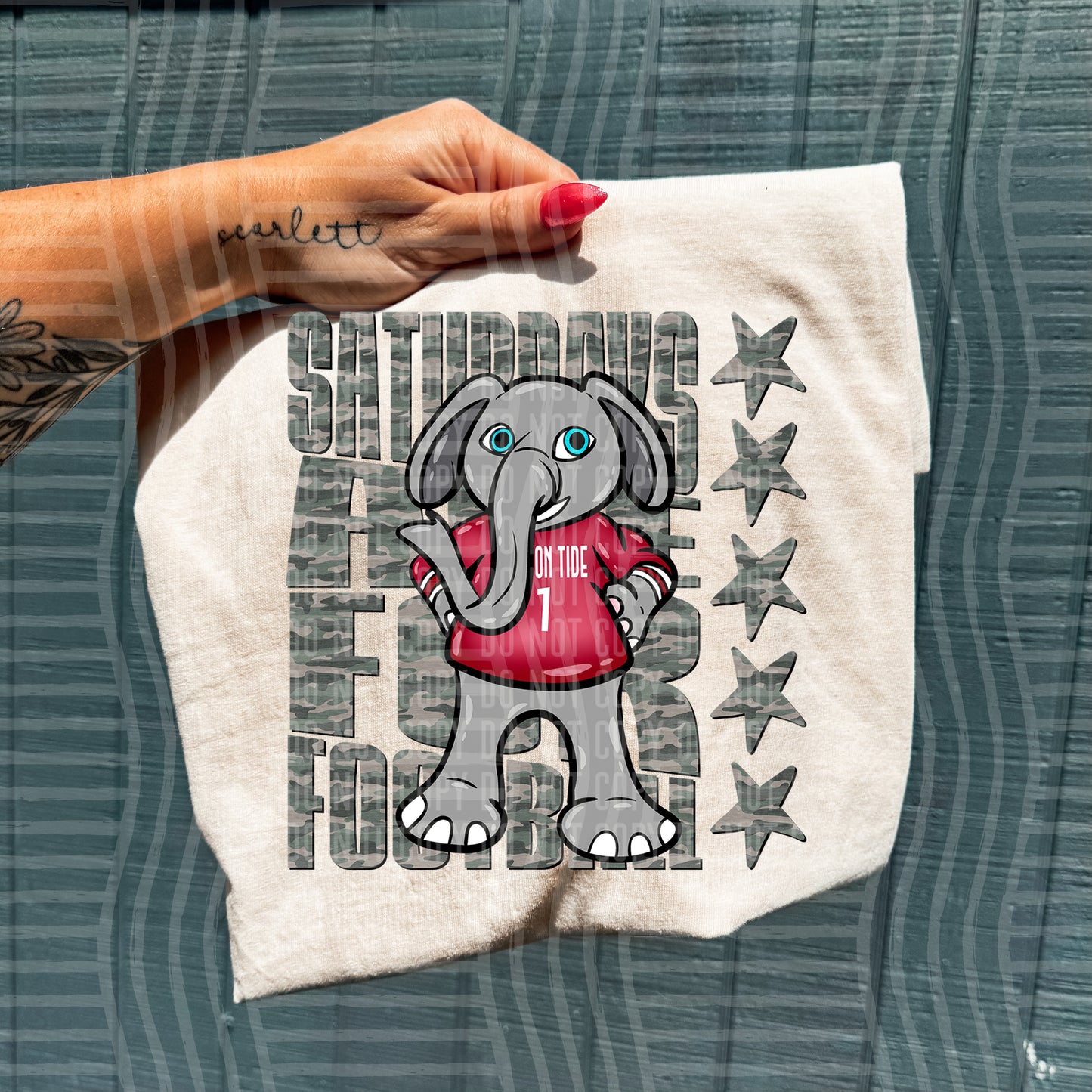 Camo Saturdays Are for College Football Teams (Choose Yours) 00611