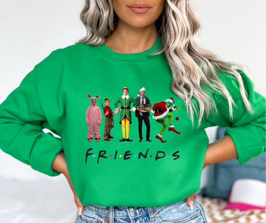 Christmas Character Friends DTF Transfer