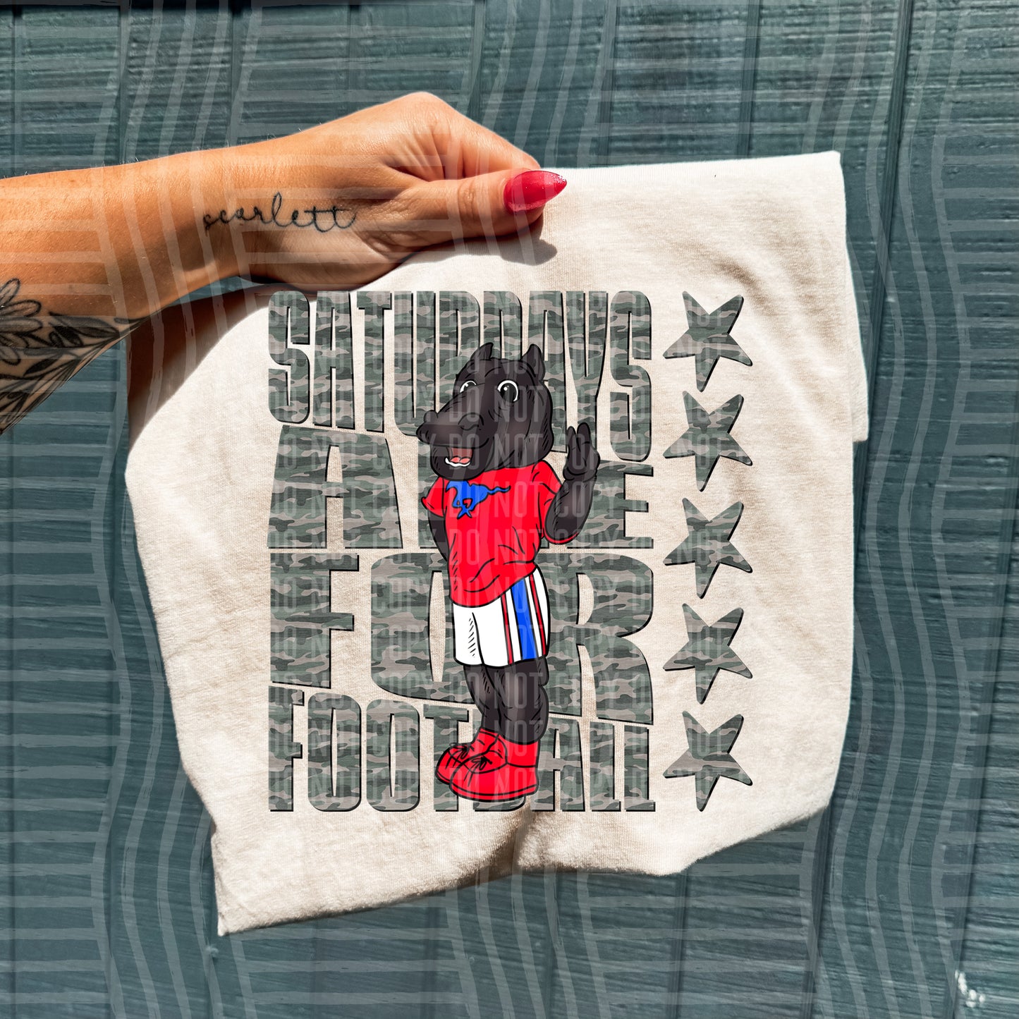 Camo Saturdays Are for College Football Teams (Choose Yours) 00611