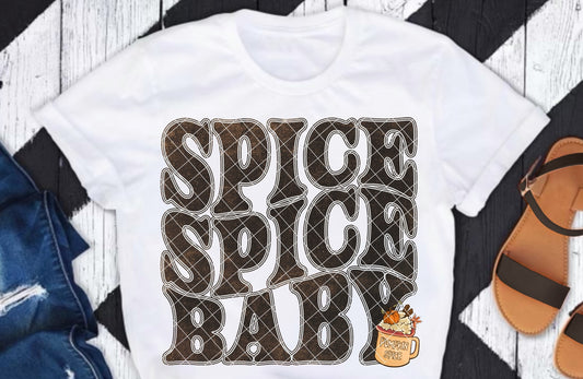 Spice Spice Baby Pumpkin Spice DTF Transfer 05680