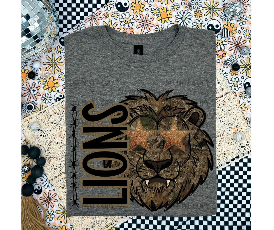 Camo Mascots (Choose Yours) 06882