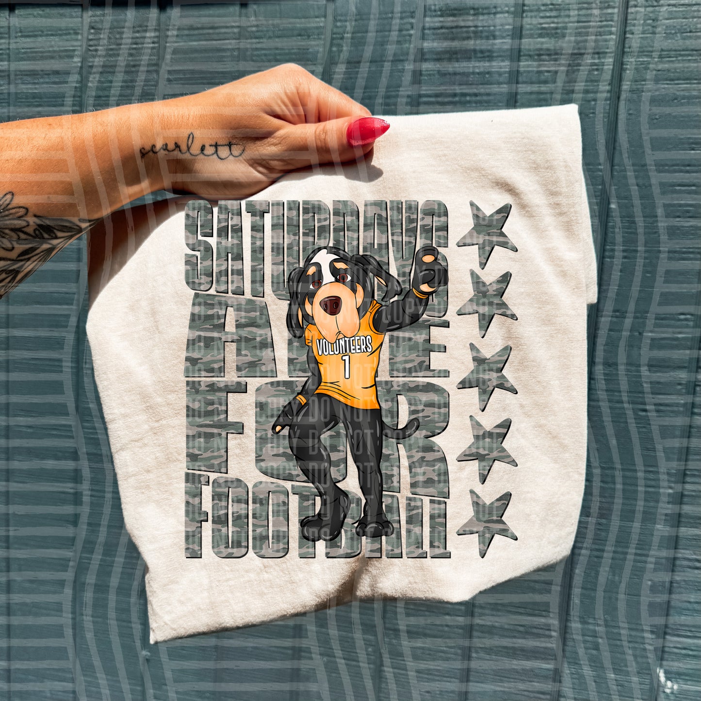 Camo Saturdays Are for College Football Teams (Choose Yours) 00611