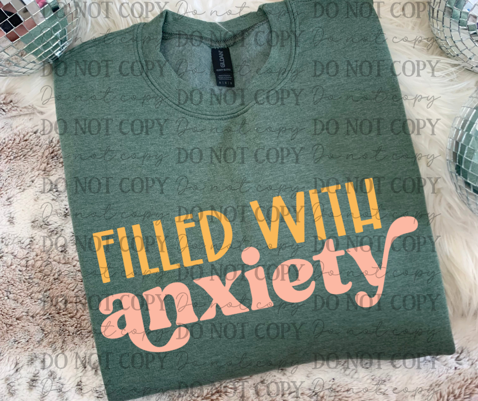 Filled With Anxiety Color 06927