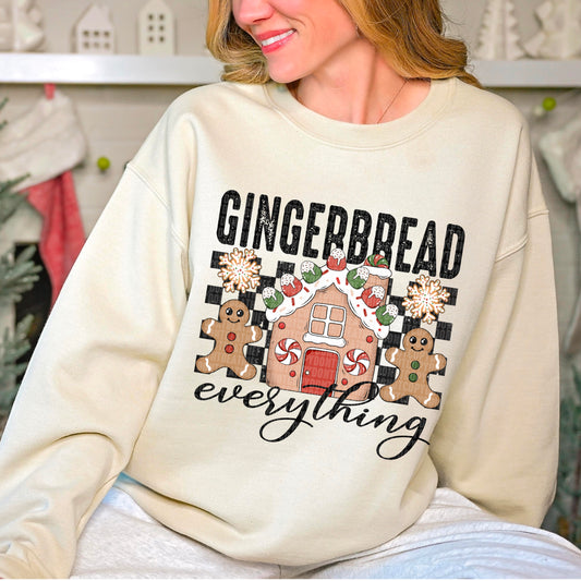 Gingerbread Everything Checkered 04464
