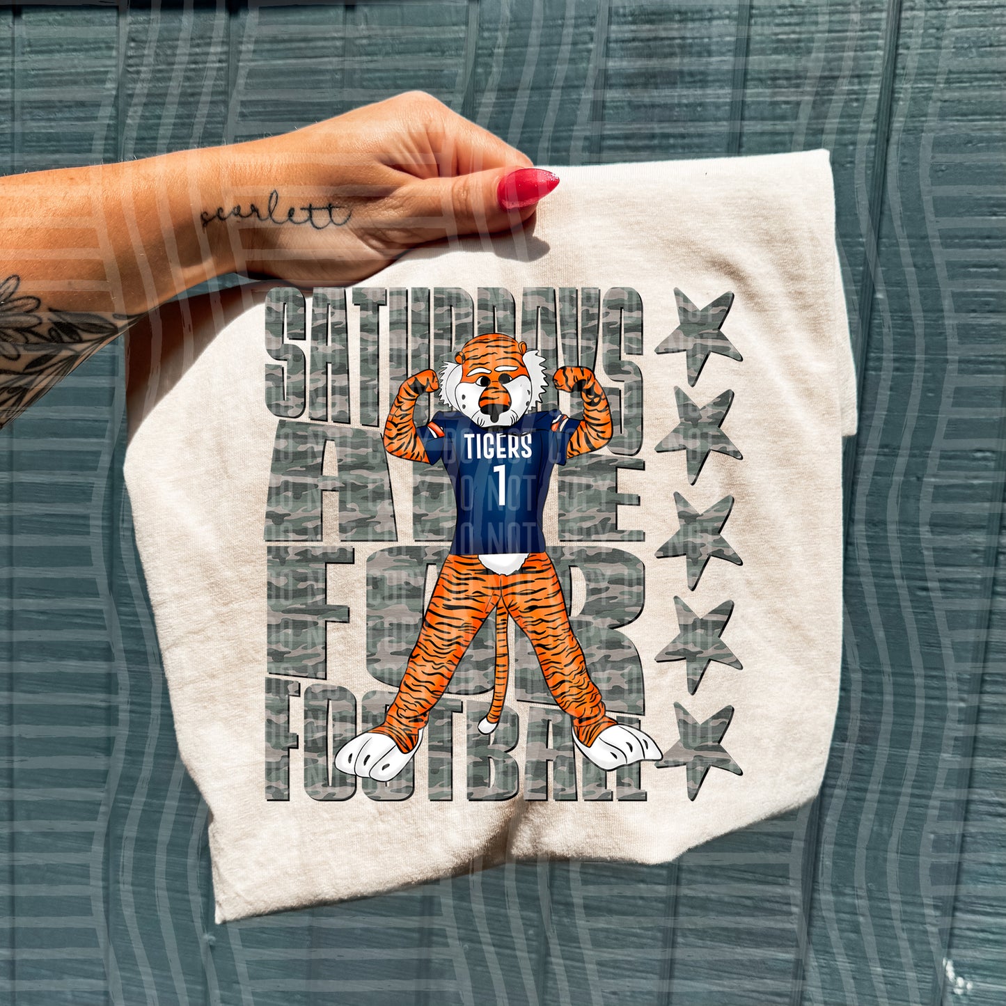 Camo Saturdays Are for College Football Teams (Choose Yours) 00611