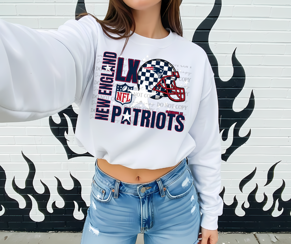 Unisex Patriots Super Bowl LX 07871