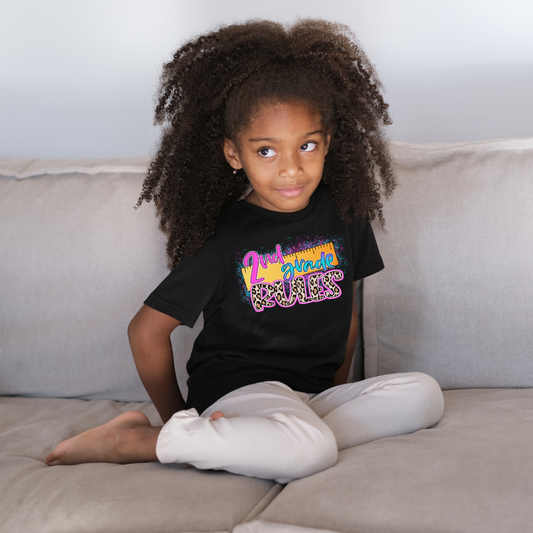 Second Grade Rules DTF Transfer 06179