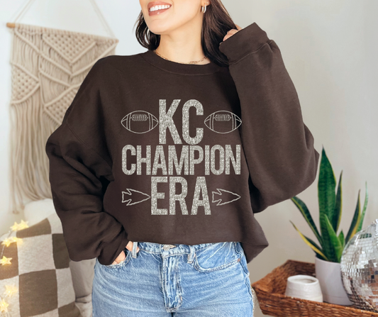 Faux KC Champion Era DTF Transfer 05427