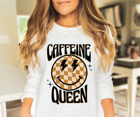 Caffeine Queen DTF Transfer 05361