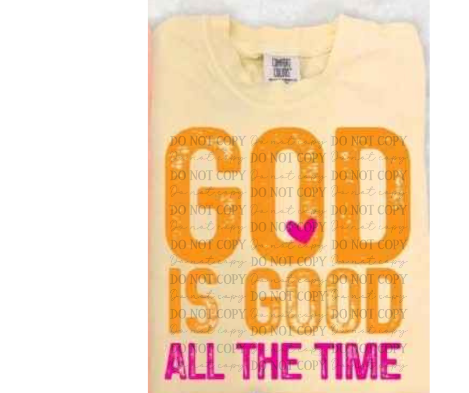 God Is Good All the Time 00744