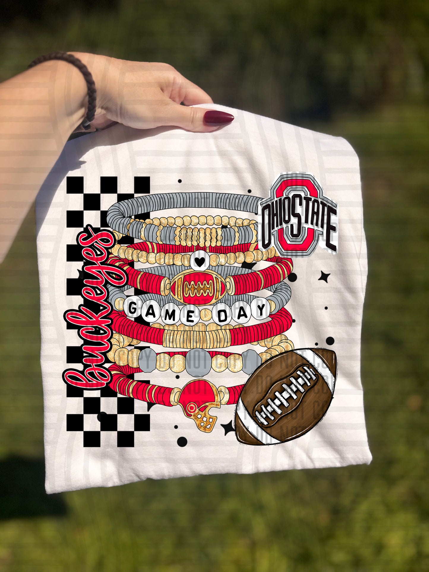 College Football Teams Stacked Bracelets (Choose Yours) 00921