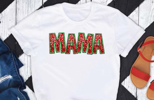 MAMA Glitter DTF Transfer 05655