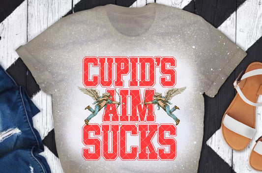 Cupid's Aim Sucks DTF Transfer 05591