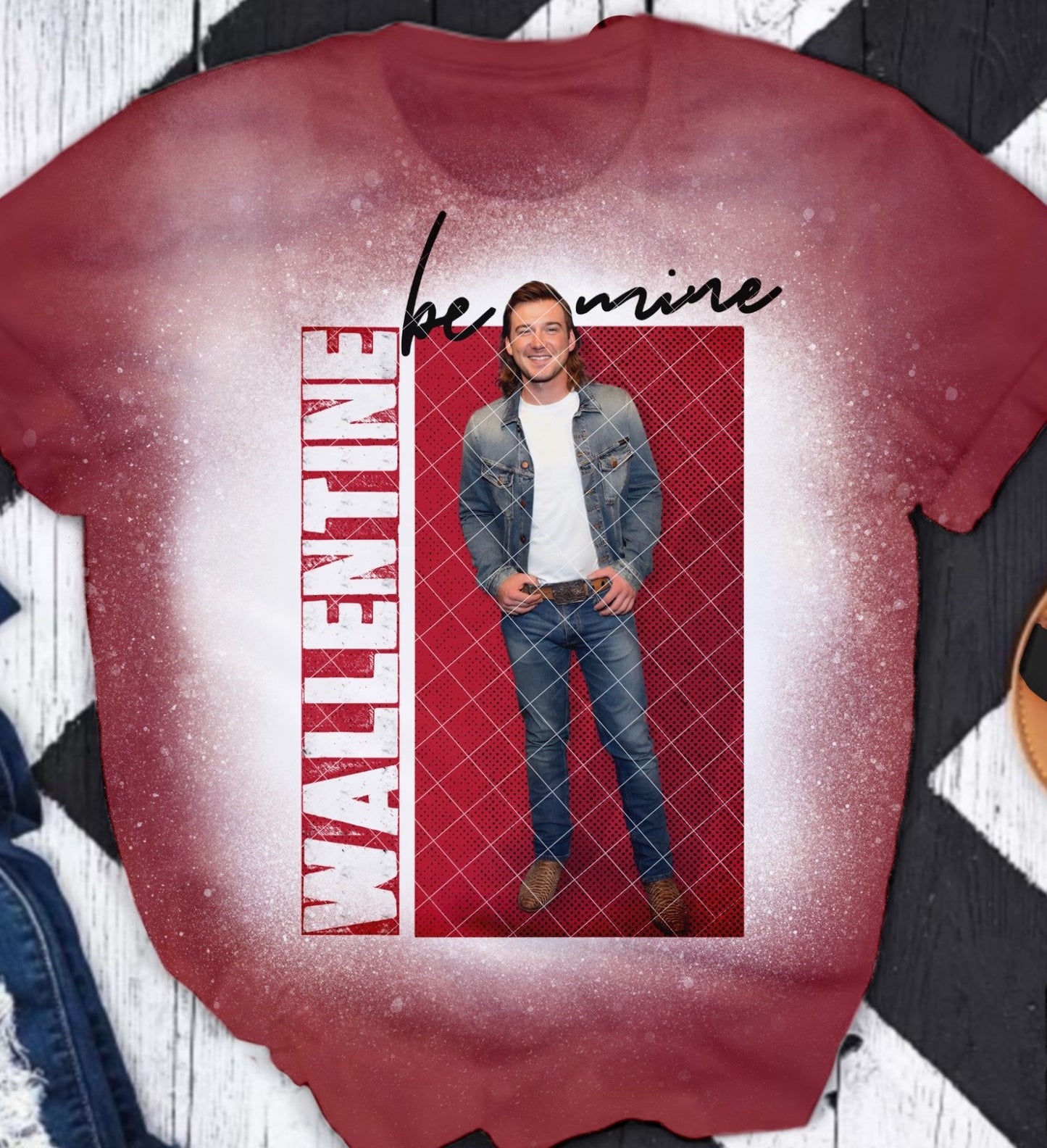 Be Mine Wallen DTF Transfer 05579