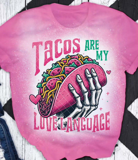 Tacos Are My Valentine DTF Transfer 05603