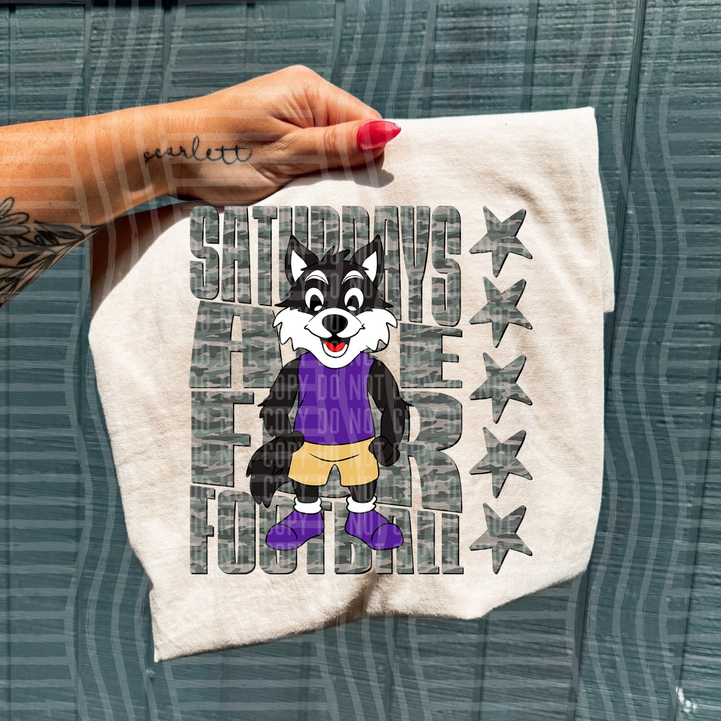 Camo Saturdays Are for College Football Teams (Choose Yours) 00611