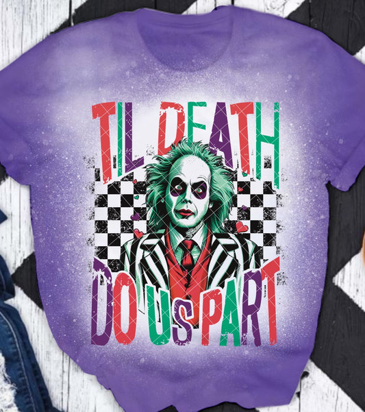 Til Death Do Us Part Beetlejuice DTF Transfer 05608
