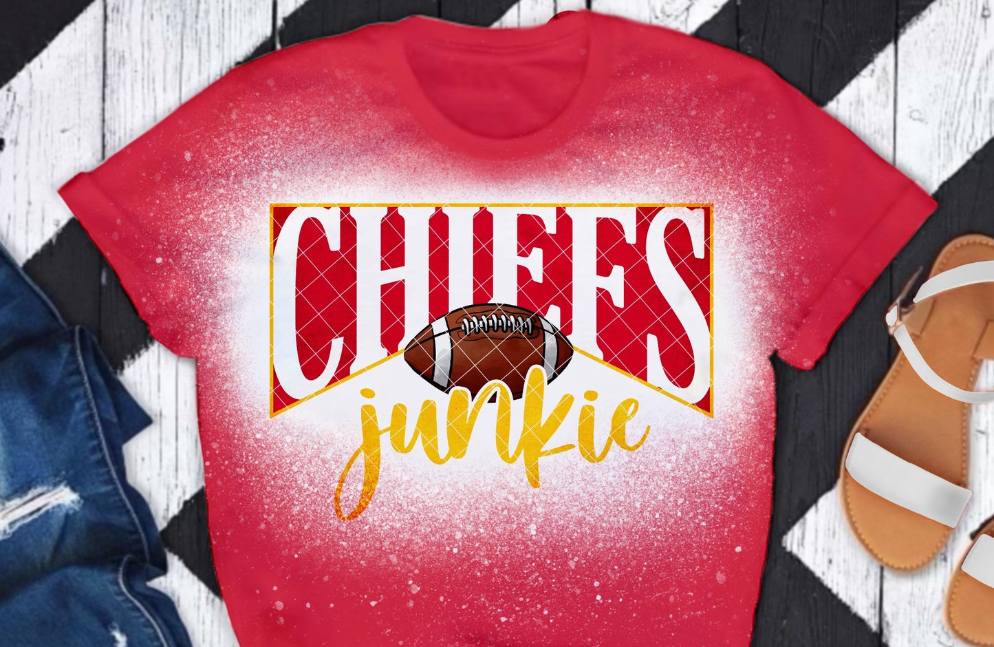 Chiefs Junkie DTF Transfer 05586