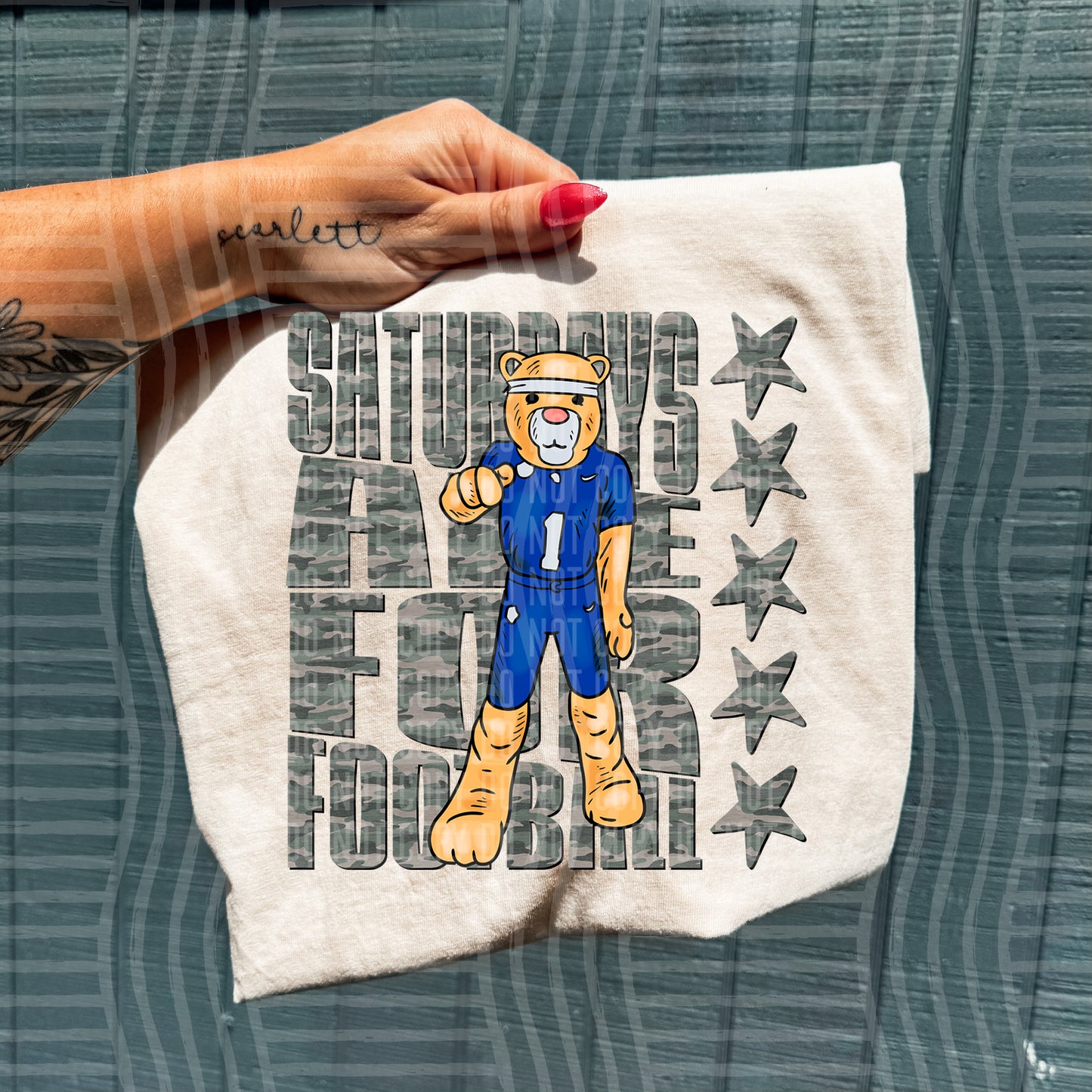 Camo Saturdays Are for College Football Teams (Choose Yours) 00611