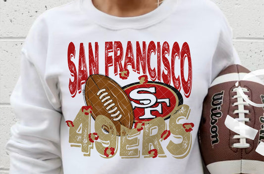 San Francisco 49ers Football  DTF Transfer 05471
