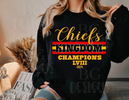 Chiefs Kingdom Champions DTF Transfer 05412