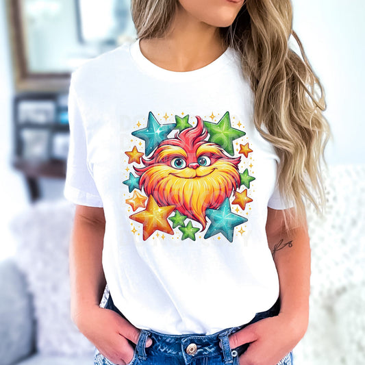 Lorax Stars DTF Transfer 05435