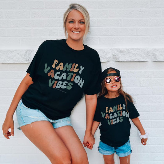 Retro Family Vacation Vibes DTF Transfer 05327